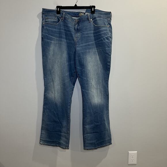 Torrid Feel The Fit Mid Rise Slim boot Vintage Stretch Jeans Women’s Size 26R - Picture 1 of 6